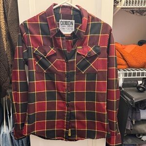Dixxon Flannel Company button down size medium